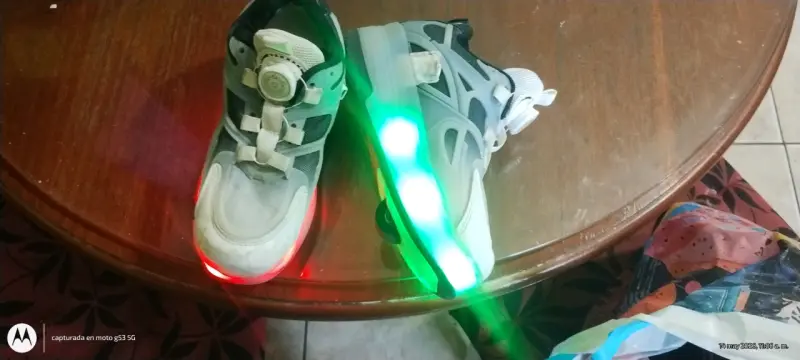 Zapatillas con luces LED