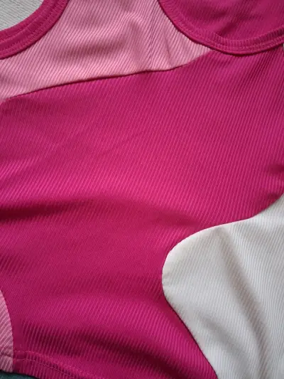 Polera sin mangas rosa Shein - miniatura 4