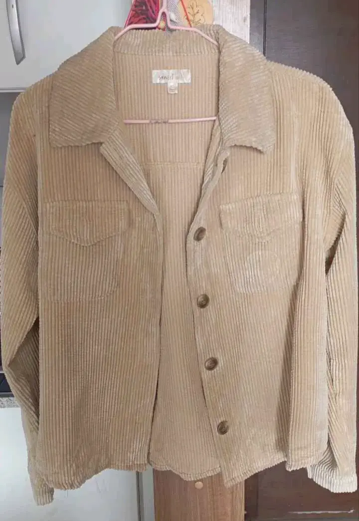 Chaqueta beige Mujer