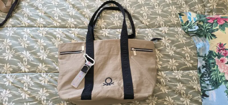 Bolso Tote Benetton - 1