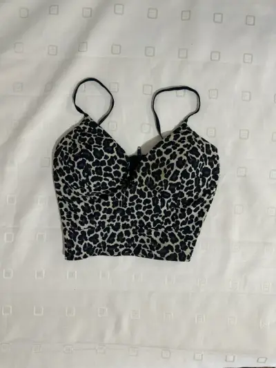 Top de tirantes animal print - miniatura 1