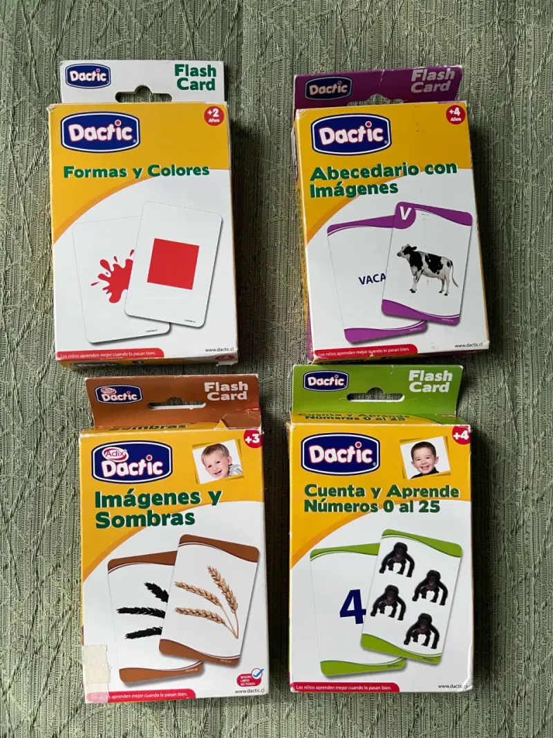 Set de tarjetas Dactic educativas