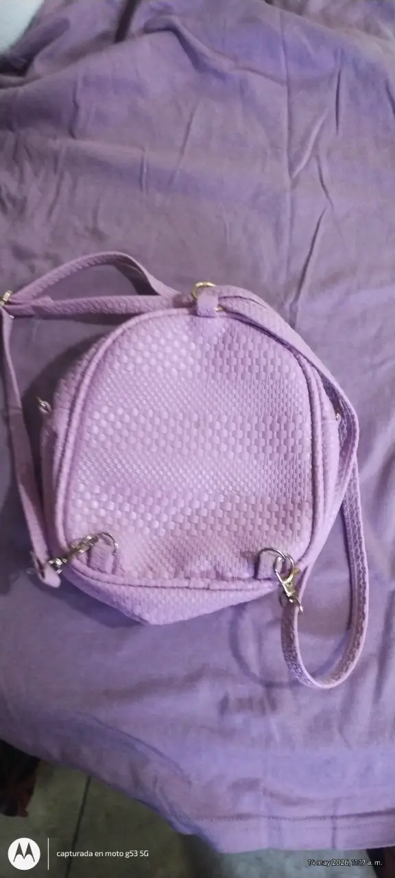 Cartera morada pequeña - 1