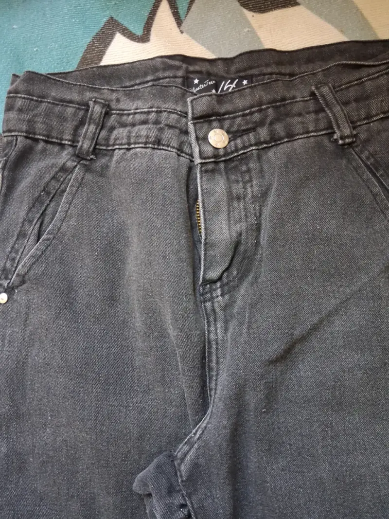 Jeans negros casuales - 2