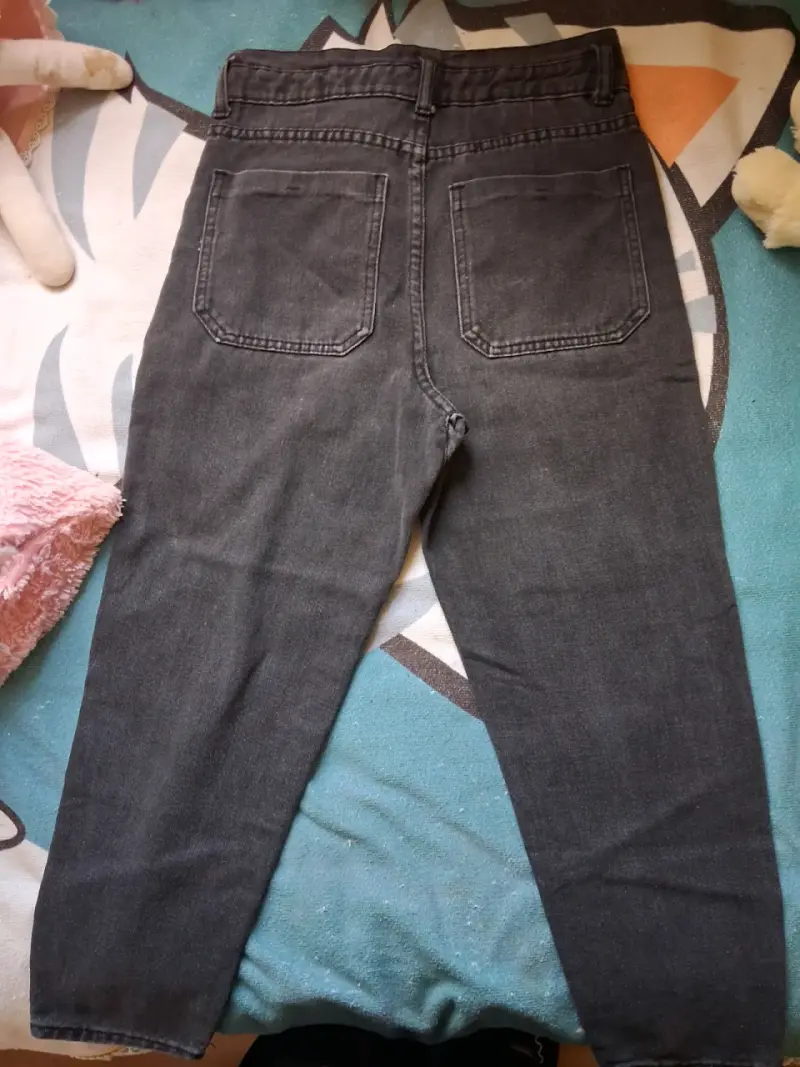 Jeans negros casuales - 6