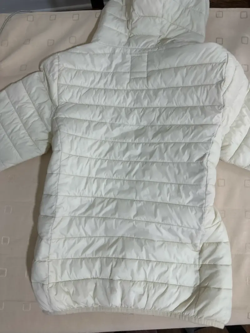 Chaqueta blanca acolchada - 3