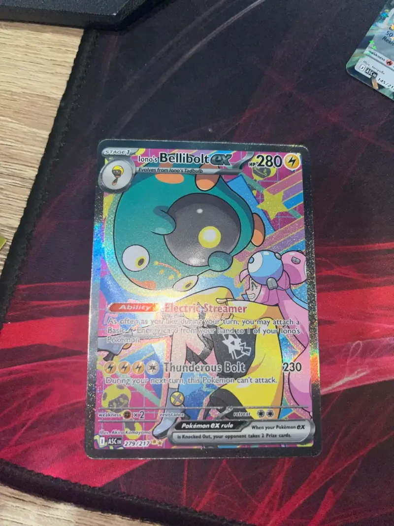 Carta Pokémon Iono's Bellibolt ex