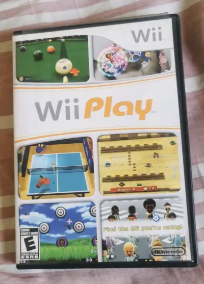 Cáratula y manual Wii Play Nintendo Wii - miniatura 1