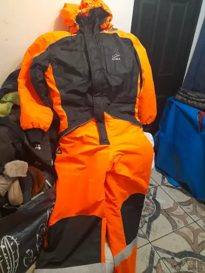 Traje térmico impermeable naranja - miniatura 1