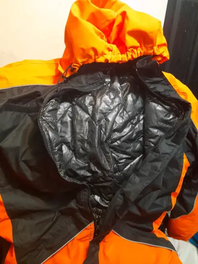 Traje térmico impermeable naranja - miniatura 3