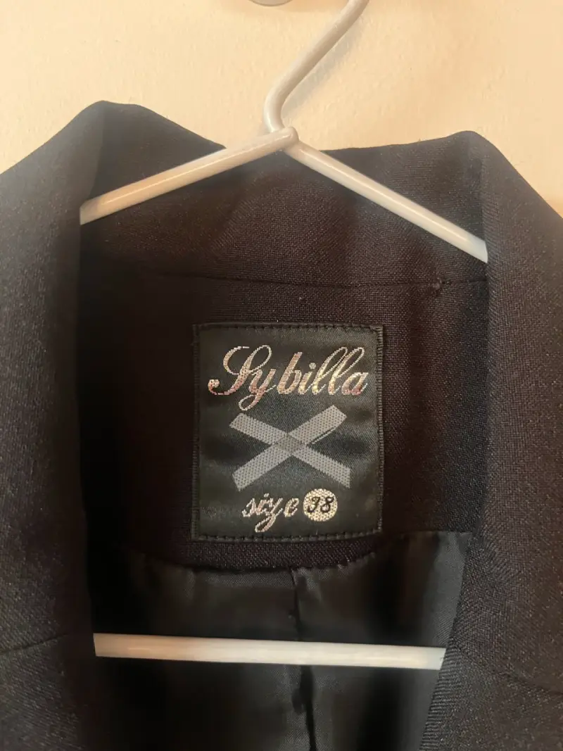 Blazer negro para mujer - 3