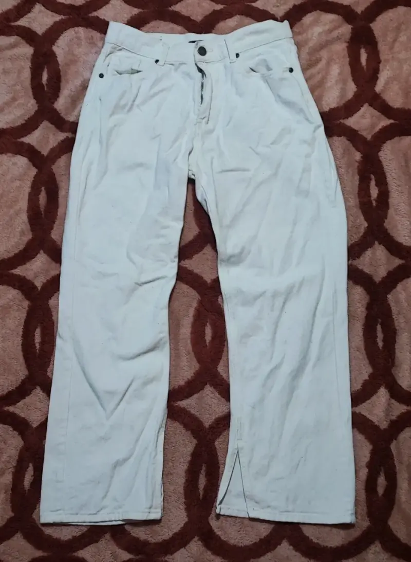 Mini falda y pantalón blanco - 3