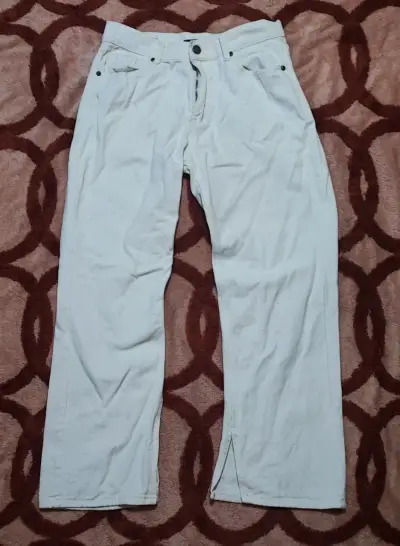 Mini falda y pantalón blanco - miniatura 3