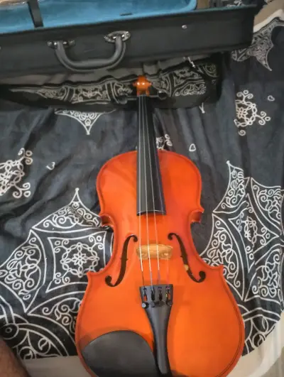 Violín con estuche rígido - miniatura 1