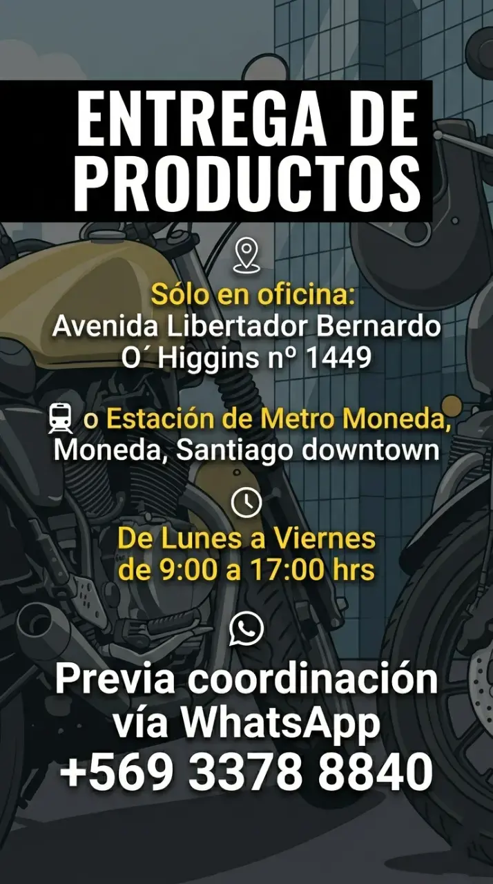 Máscara de cuero para moto - 2