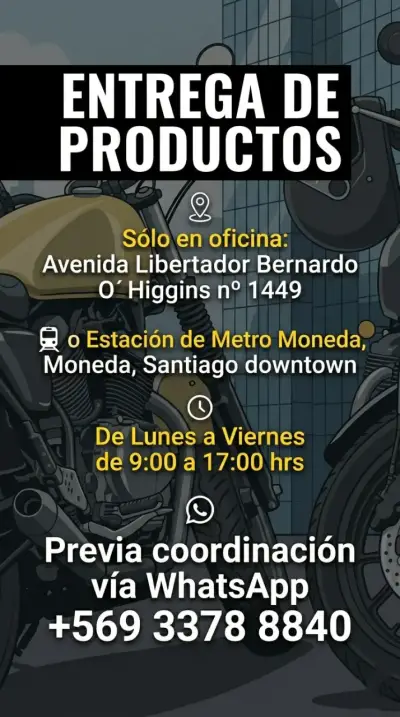 Máscara de cuero para moto - miniatura 2