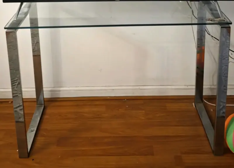 Mesa de vidrio moderna