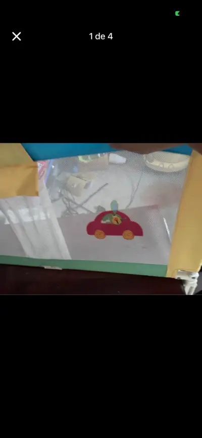 Baranda para cama  Infanti multicolor - miniatura 3