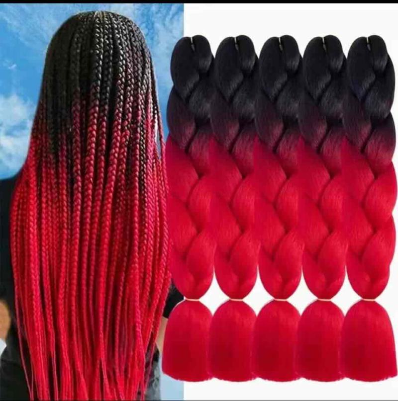 Extensiones trenzadas sintéticas - 2