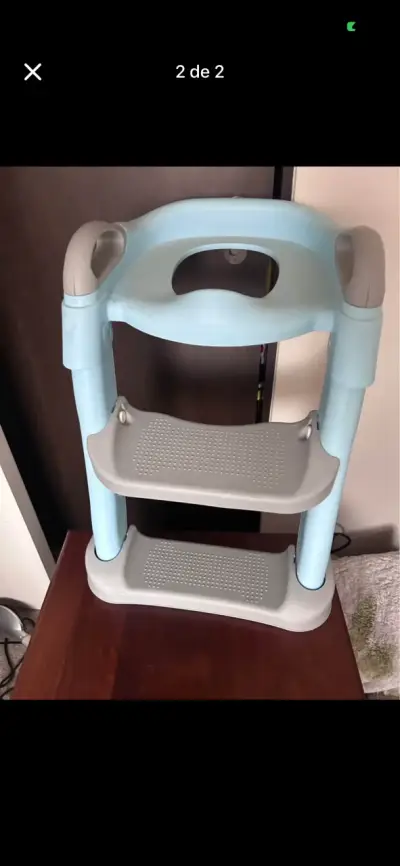Adaptador de baño plástico infantil - miniatura 1