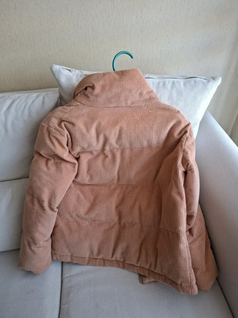 Chaqueta cotelé acolchada mujer - 2