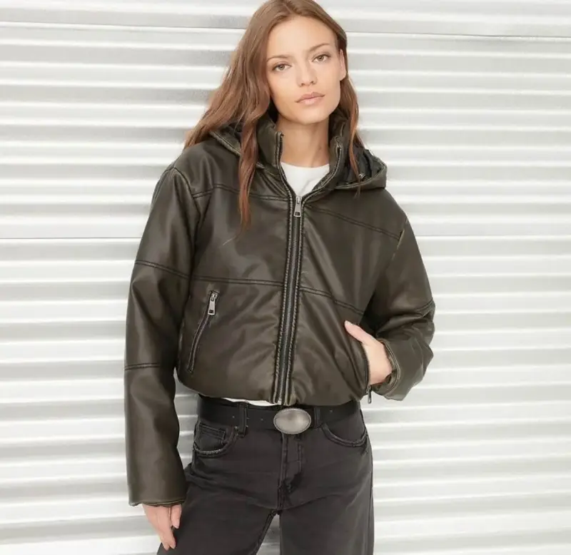 Chaqueta de cuero marca Americanino - 6