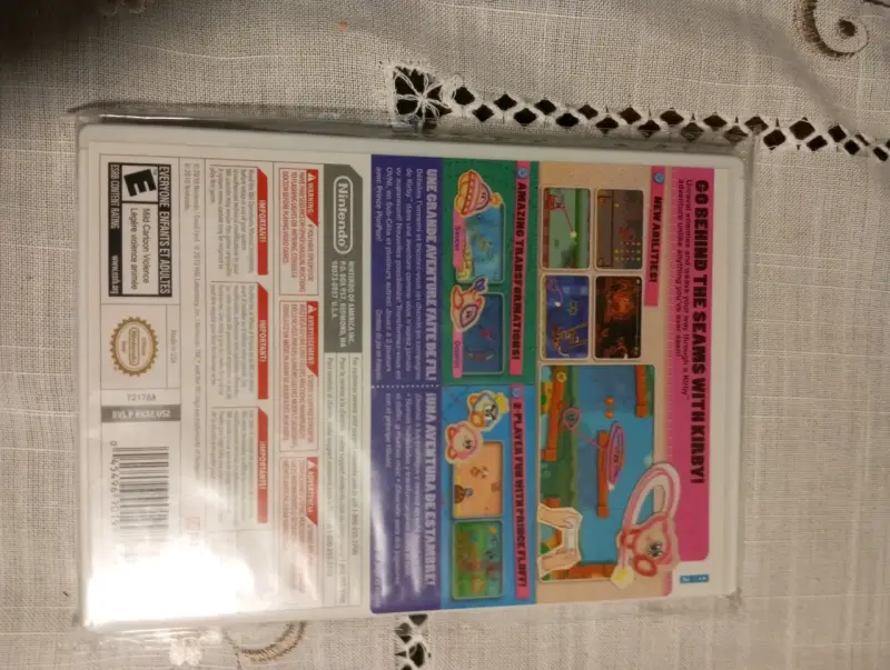 Kirby's Epic Yarn Nintendo Wii - Nuevo Y Sellado D - 2