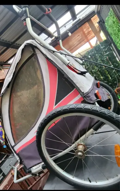 Remolque de bicicleta para niños - miniatura 4