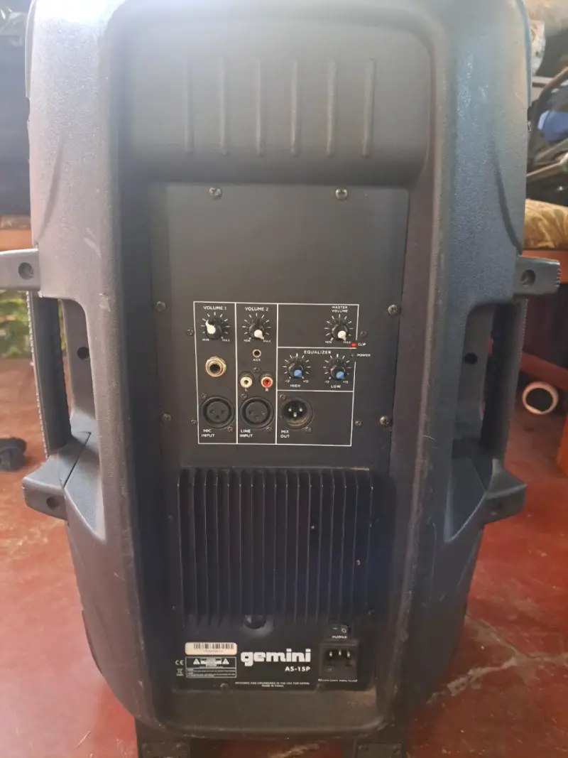 Parlante Gemini 2000W AS-15P - 2