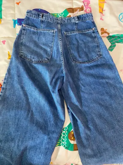 Jeans culotte azul Basement - miniatura 3