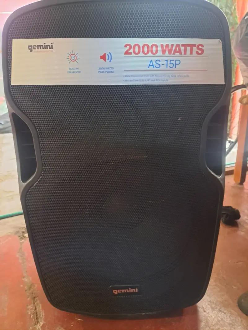 Parlante Gemini 2000W AS-15P - 1