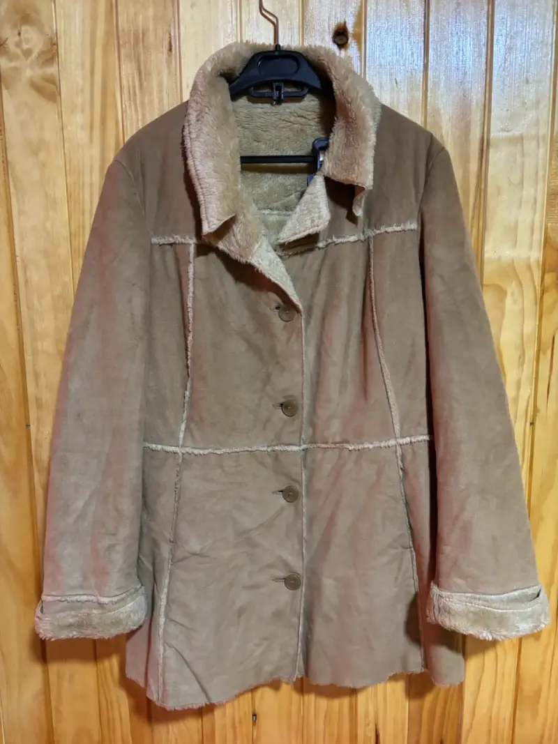 Abrigo de invierno beige