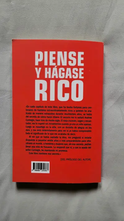 Libro Piense y Hágase Rico - miniatura 2