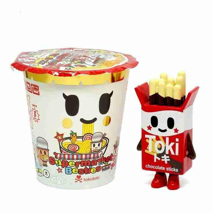 Figura Tokidoki con fideos