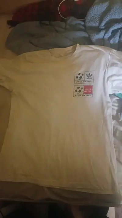Polera blanca Italia '90 - miniatura 1