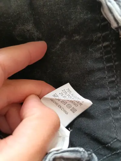 Pantalón gris estilo vintage - miniatura 5