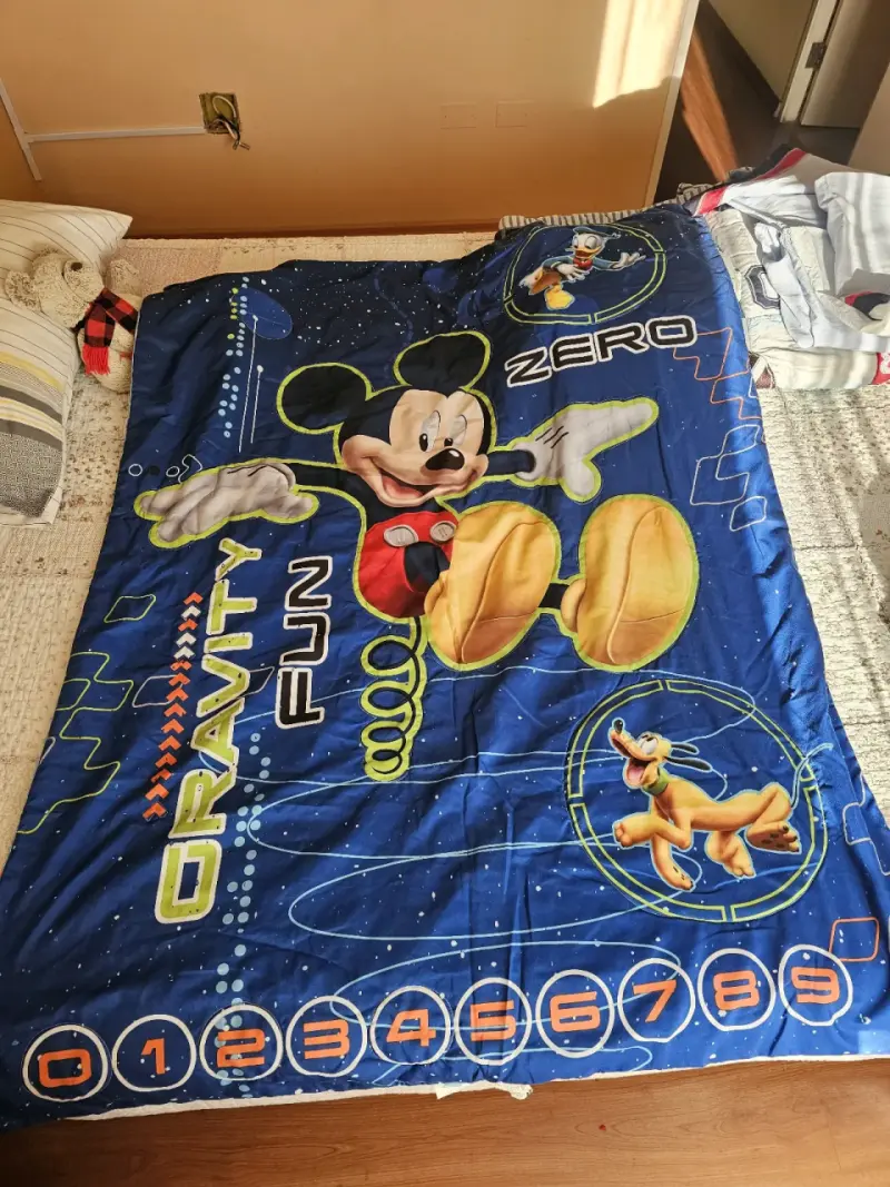 Cubrecama (cama de tr infantil de dibujos animados