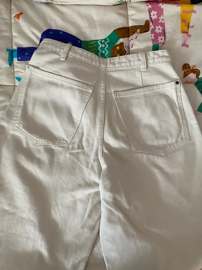 Pantalones culotte Basement beige - 2
