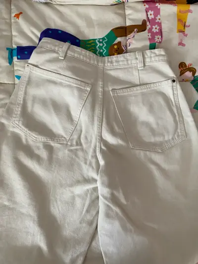 Pantalones culotte Basement beige - miniatura 2