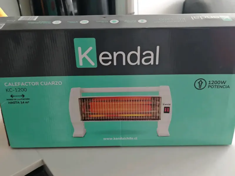Calefactor de cuarzo Kendal