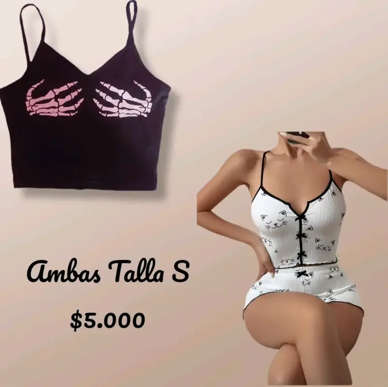 Abrigo negro con forro beige - 3