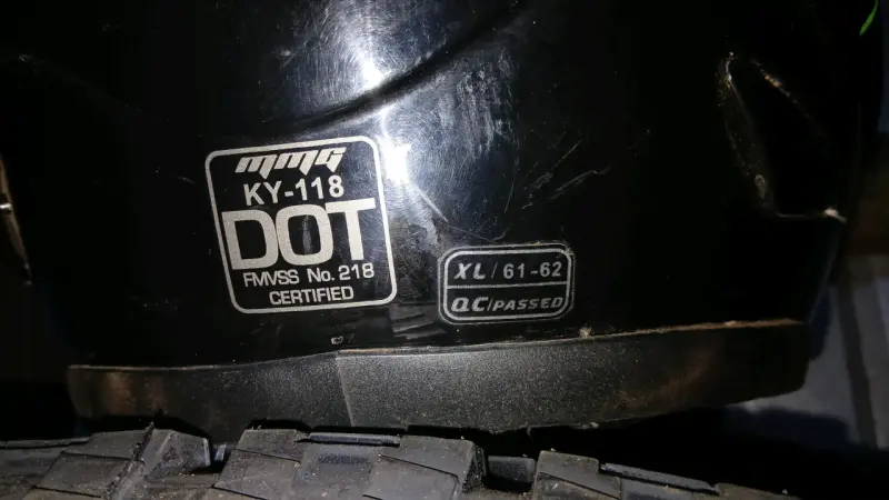 Casco de motocicleta MMG KY-118 - 2