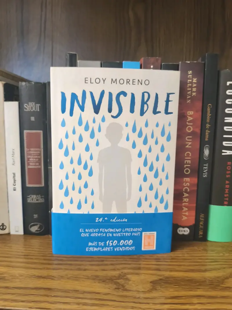 Libro 'Invisible' de Eloy Moreno