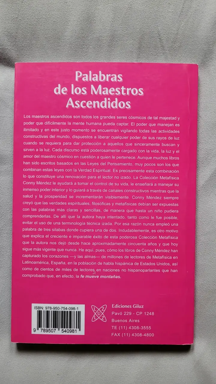 Libro Palabras de los Maestros Ascendidos - 2