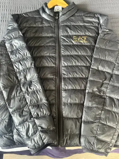 Chaqueta negra EA7 Emporio Armani - miniatura 1