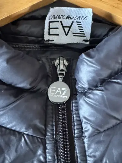 Chaqueta negra EA7 Emporio Armani - miniatura 2