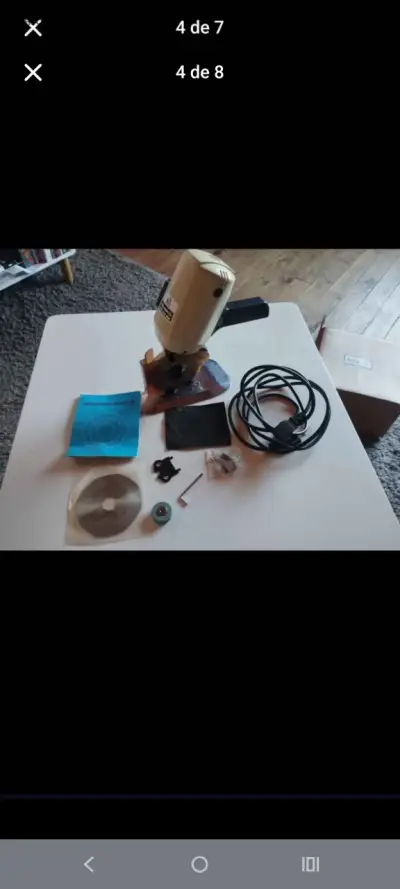 Cortadora industrial de tela( electrica) - miniatura 4