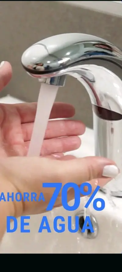 Llave de lavatorio y baño con sensor y ahora agua - miniatura 6