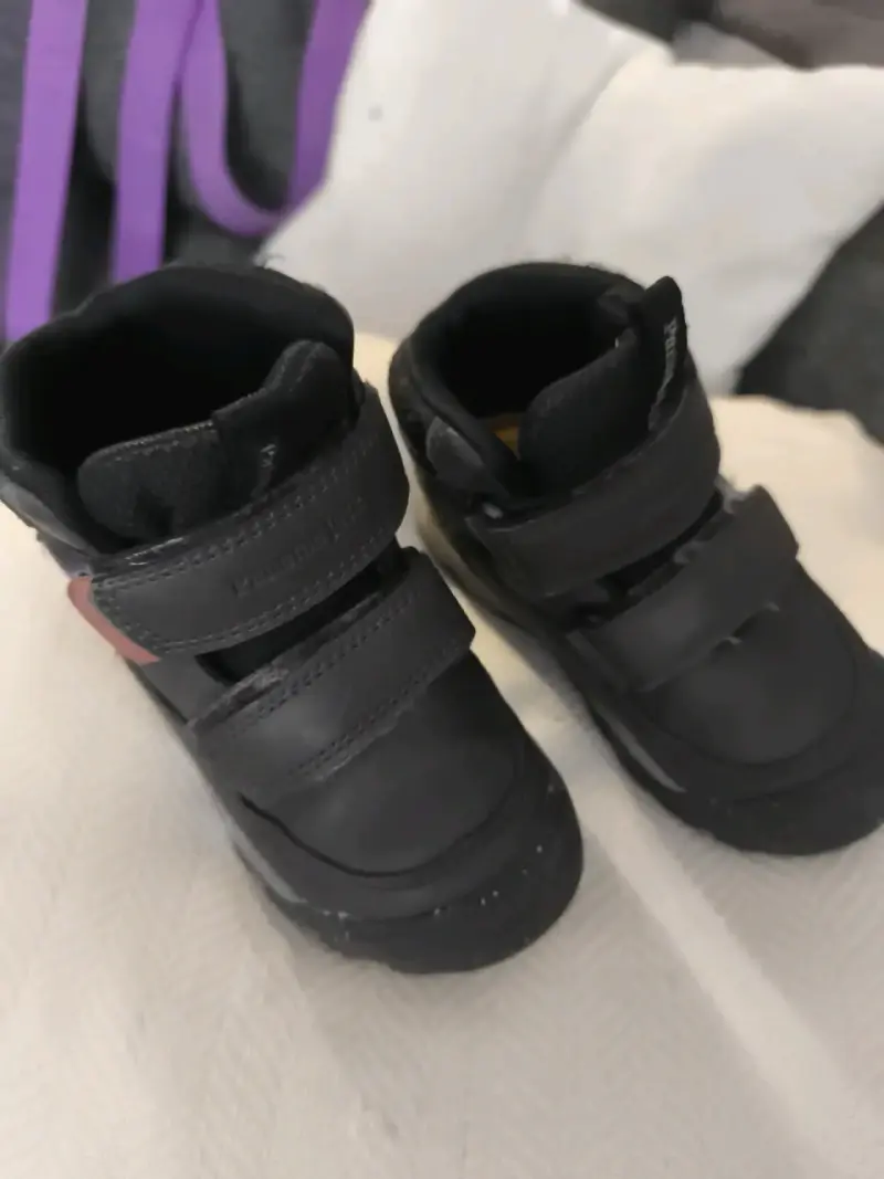 Botines Cafés oscuros para niños - 1