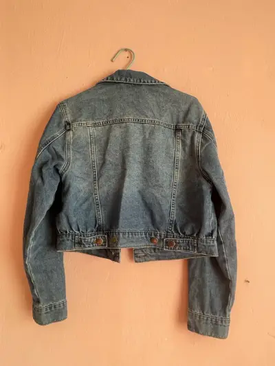 Chaqueta de mezclilla azul - miniatura 2